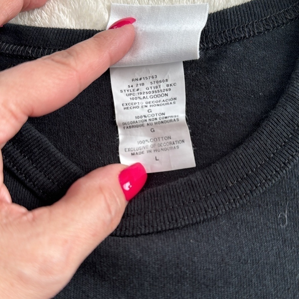 Champion Thorn Rose graphic tee- Black- Large-‎ worn maybe once - Picture 5 of 7
